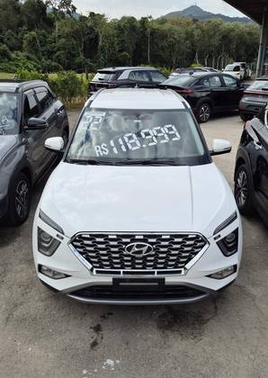 HYUNDAI CRETA 1.0 TGDI FLEX PLATINUM AUTOMÁTICO HYUNDAI CRETA 1.0 TGDI FLEX PLATINUM AUTOMÁTICO
